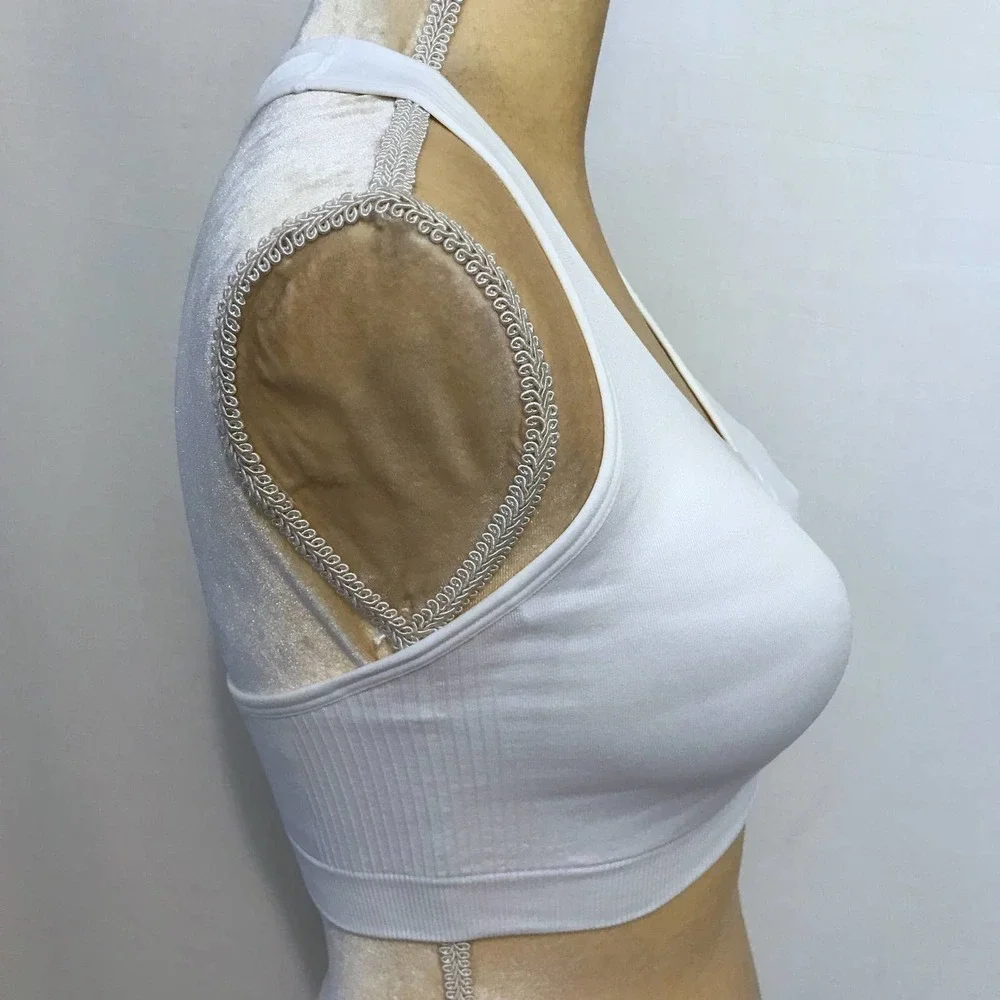 Ideology NWT White Performance Sports Bra Women M
